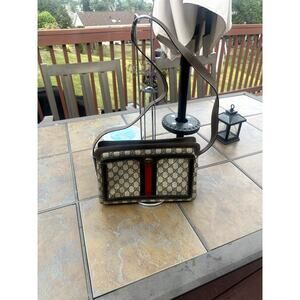 Gucci Ophidia GG Supreme Web Sherry Line Shoulder Bag Women’s EUC